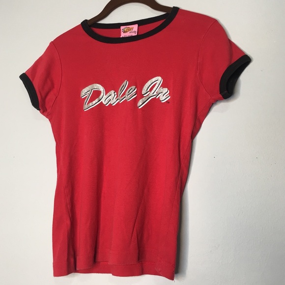 Dale Jr. Winner’s Circle Sexy NASCAR Shirt Small - Picture 2 of 5